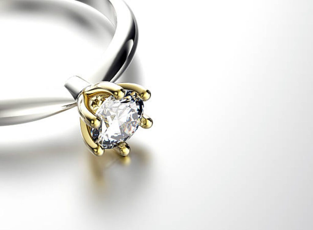 moissanite ring