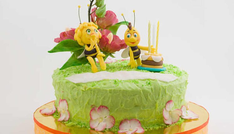 Bumblebee Transformer Cake